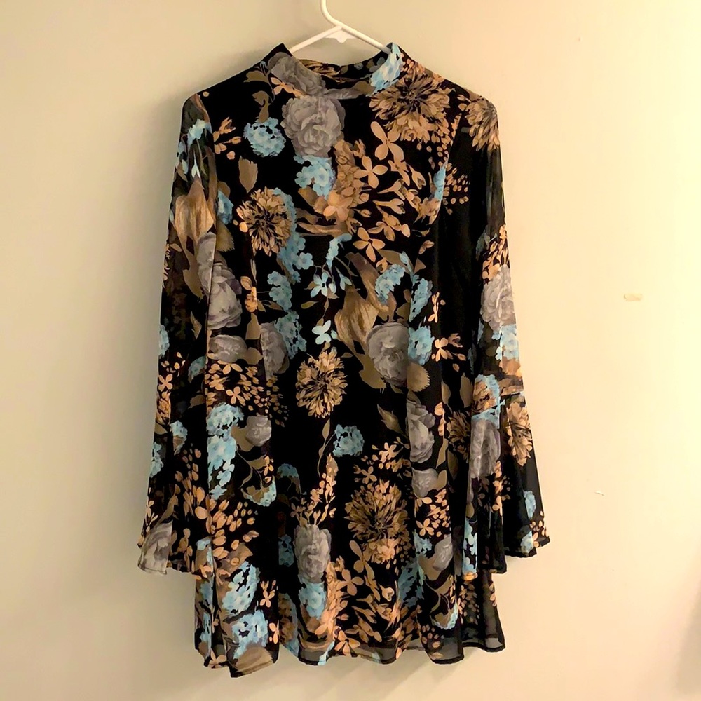 dee elle high neck dress